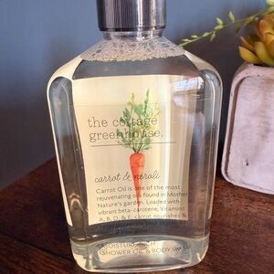 🥕 The Cottage Greenhouse Carrot & Neroli Shower Oil and Body Wash